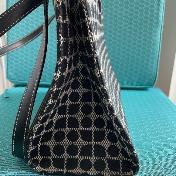 Barely worn authentic Kate Spade fabric purse with vintage patterned design. - Picture 6 of 6